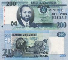 *200 Meticias Mozambik 2011-17, P152 UNC - Kliknutím na obrázok zatvorte -